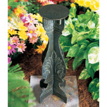 Aluminum Grecian Sundial Pedestal Aluminum Grecian Sundial Pedestal