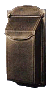 Contemporary Vertical Wall Mount Mailbox Contemporary Vertical Wall Mount Mailbox