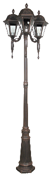 Floral Large Tri Light Floral Large Tri Light