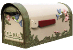 Hummingbird Mailbox in Natural Color Hummingbird Mailbox in Natural Color