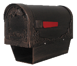 Floral Mailbox w/ Paper Tube