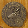 Whitetail Thermometer Clock Whitetail Thermometer Clock